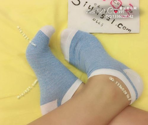 原味丝袜|袜类,臭棉袜,文艺系列の超臭臭海军风蓝白条纹棉袜