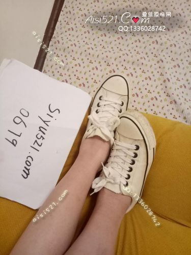 原味女鞋|鞋类,休闲平底,变色臭臭白帆布鞋