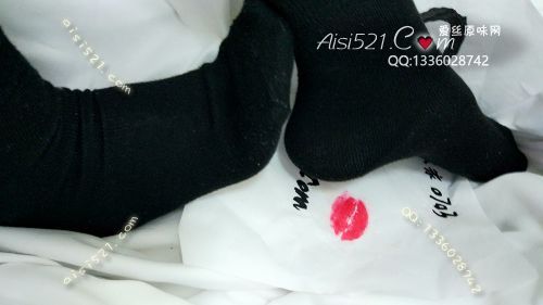 黑色纯色全棉秋冬中筒袜原味丝袜|袜类臭棉袜