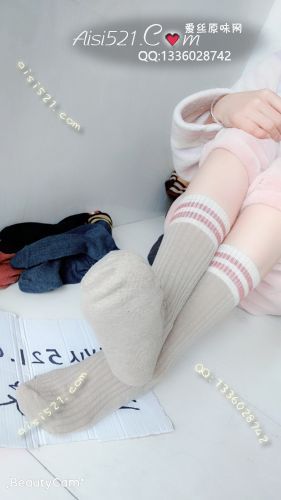 原味丝袜|袜类,臭棉袜,卡其色堆堆袜  纯棉吸味