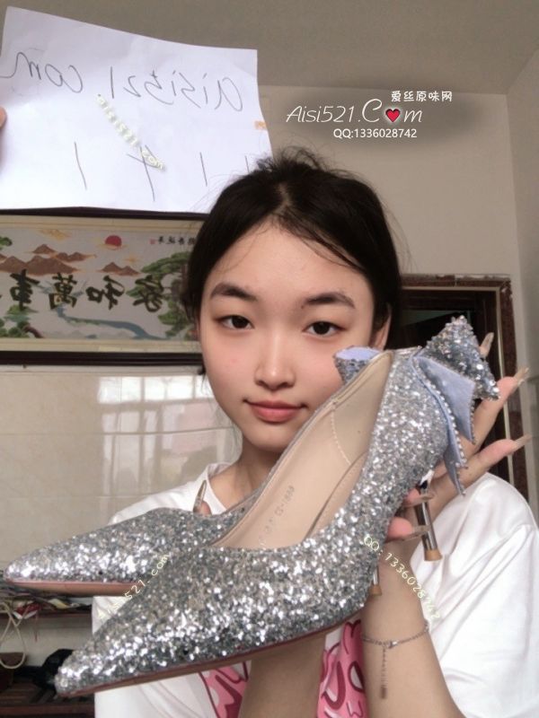 原味女鞋|鞋类,高中短跟,【香味】女学生●银婚纱高跟鞋