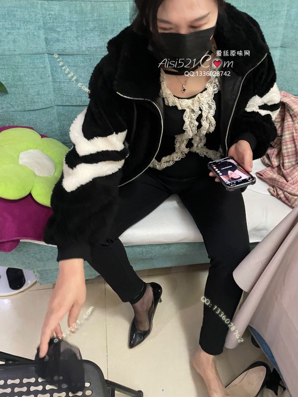 职场魅力(此活动2双起订，免费拍图)——2024年12月份顾客预订服装店女老板黑色短丝原味丝袜|袜类臭短丝袜