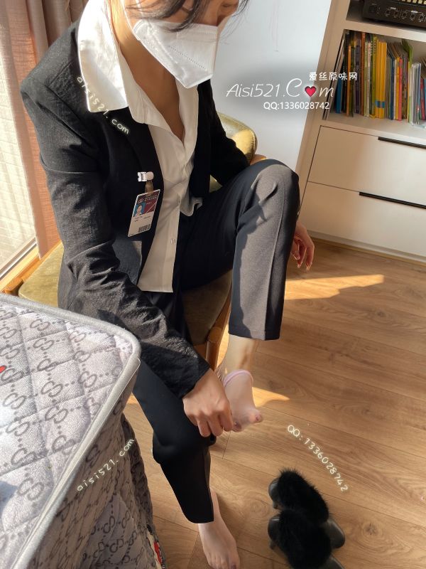 职场魅力(此活动2双起订，免费拍图)——2025年01月份顾客预订合约01浅粉色足尖透明短丝原味丝袜|袜类臭短丝袜