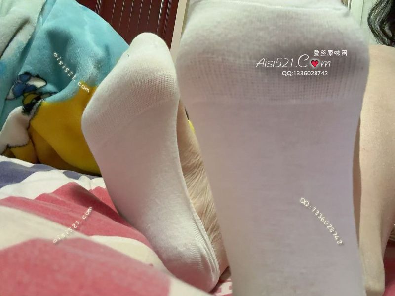 [梦梦]学生妹-白短款船袜（穿3天）原味丝袜|袜类臭船袜