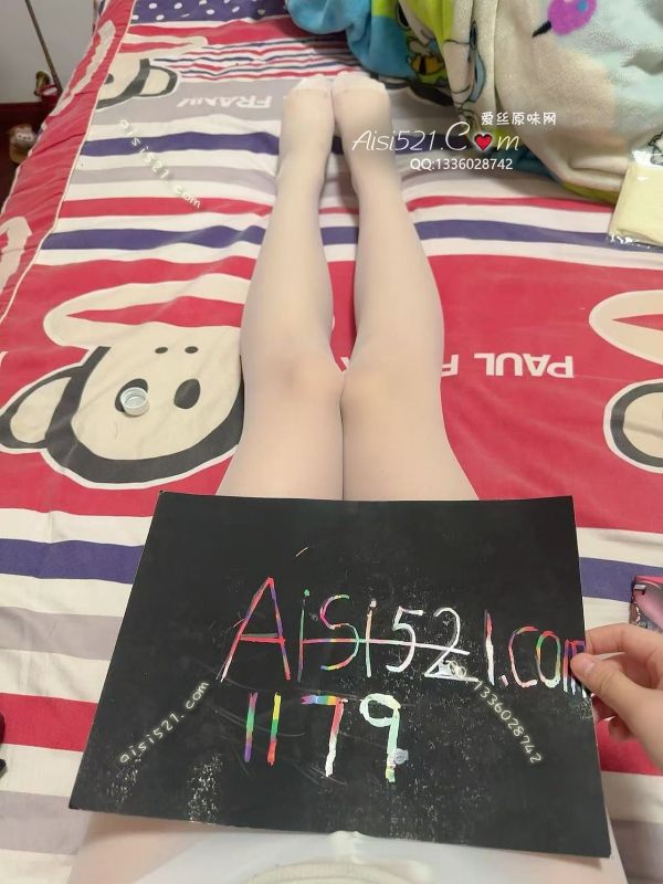 [梦梦]学生妹-灰白款丝袜（穿3天）原味丝袜|袜类臭长筒丝袜