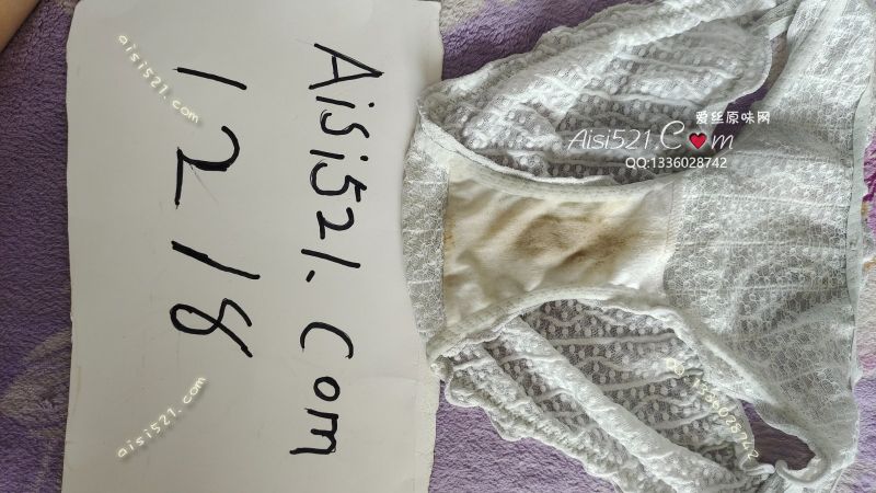 性感白色蕾丝边自慰完的淫水内裤原味原味内裤|裤类三角内内