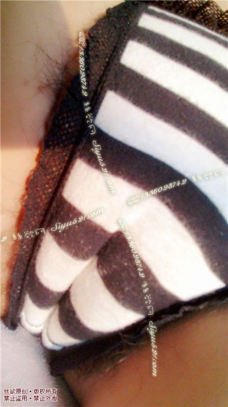 港妹子的班馬色棉內內,絕對臭!(另有粉紅色條紋款)原味内裤|裤类三角内内