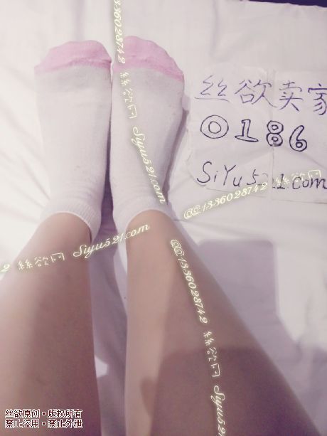 原味丝袜|袜类,臭棉袜,纯白底粉根棉袜
