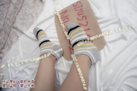 原味丝袜|袜类,臭棉袜,旧灰色条纹棉袜