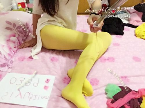 黄色连裤袜原味丝袜|袜类其他原味袜类