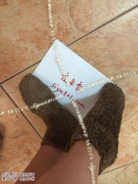 原味丝袜|袜类,臭棉袜,角色扮演之棕色熊熊短袜