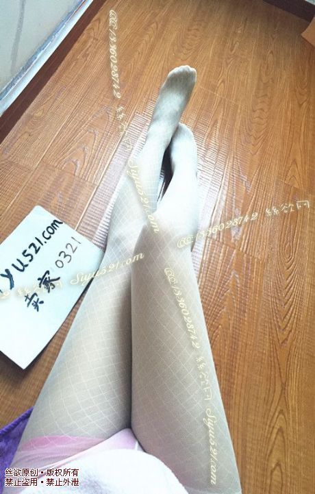 原味丝袜|袜类,臭连裤袜,无内穿了一礼拜裆部一条线白色格菱连体袜