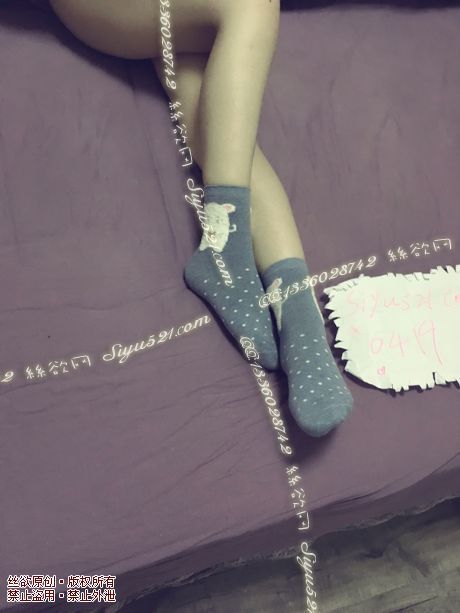 穿了好久，味道很重哦，仅此一双深蓝点点卡通棉袜原味丝袜|袜类臭棉袜