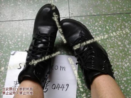 原味女鞋|鞋类,高中短靴,黑色短靴