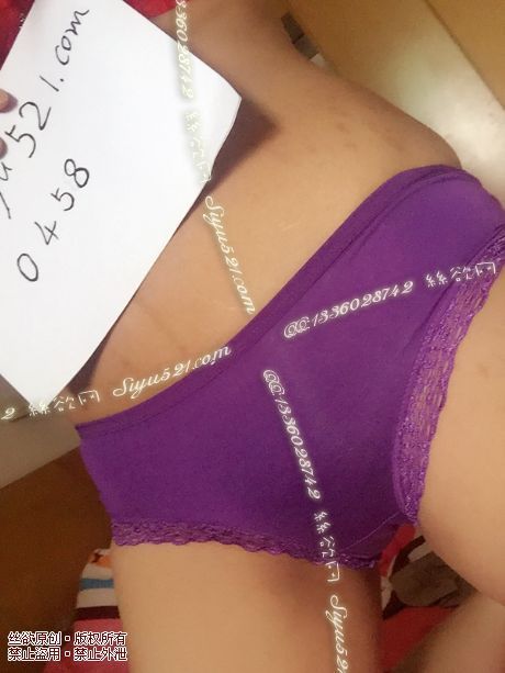 紫色蕾丝边纯棉小内内原味内裤|裤类三角内内