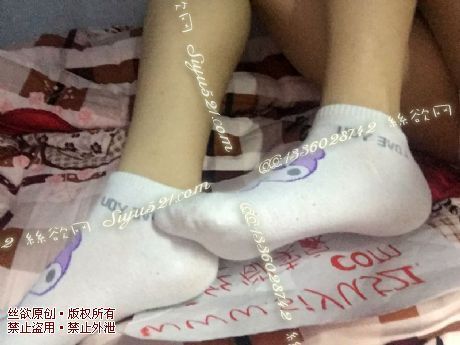 原味丝袜|袜类,臭棉袜,（穿三天半）每天运动汗透白色卡通袜