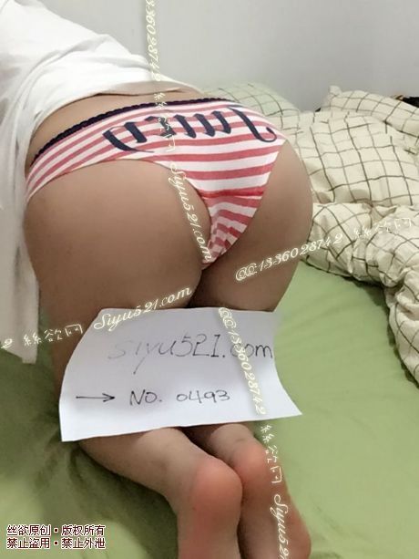 红白横条纯棉少女运动款内内原味内裤|裤类三角内内