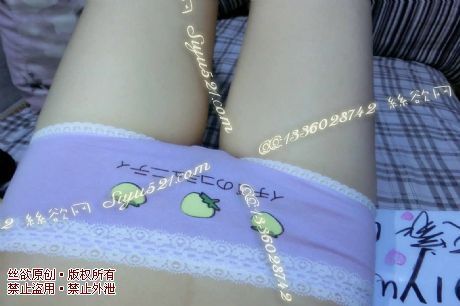 紫色草莓内内原味内裤|裤类三角内内