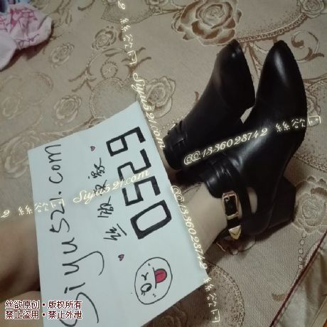 原味女鞋|鞋类,高中短跟,御姐黑中跟