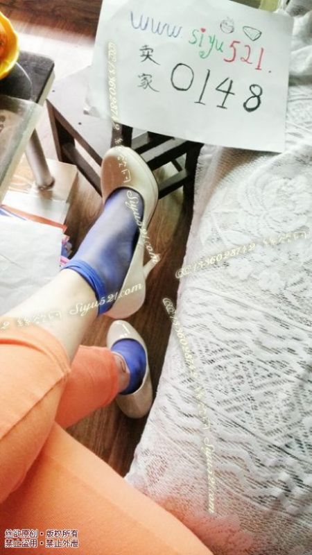 原味丝袜|袜类,臭短丝袜,【皮肤白皙-白富美范儿】预定我的魅惑蓝性感短丝