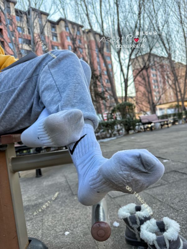 极臭系列—耐克“超级表态臭”极品白棉袜，狗子的催情符～一闻就灵原味丝袜|袜类臭棉袜