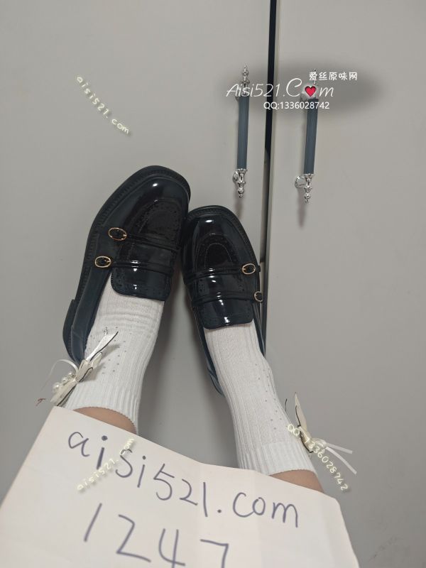 女大黑色小皮鞋原味女鞋|鞋类休闲平底