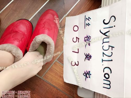 原味女鞋|鞋类,时装鞋,红色臭棉拖鞋