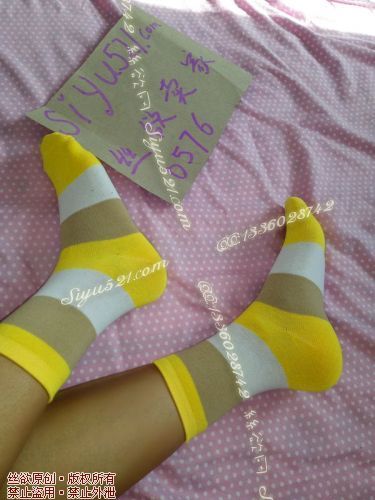 原味丝袜|袜类,臭棉袜,混搭色中筒棉袜