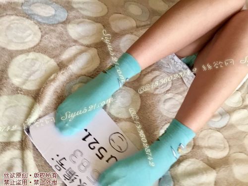 原味丝袜|袜类,臭棉袜,天蓝色棉袜~