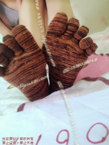 原味丝袜|袜类,臭棉袜,土色五指袜