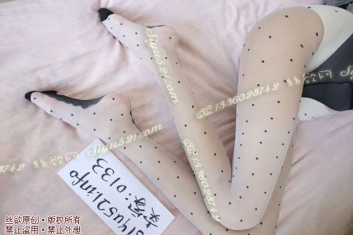 可爱一个小破洞黑点裤袜不含内裤原味丝袜|袜类臭连裤袜