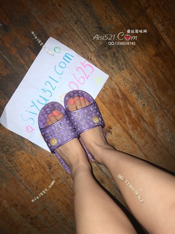 原味女鞋|鞋类,凉鞋拖鞋,紫色拖鞋