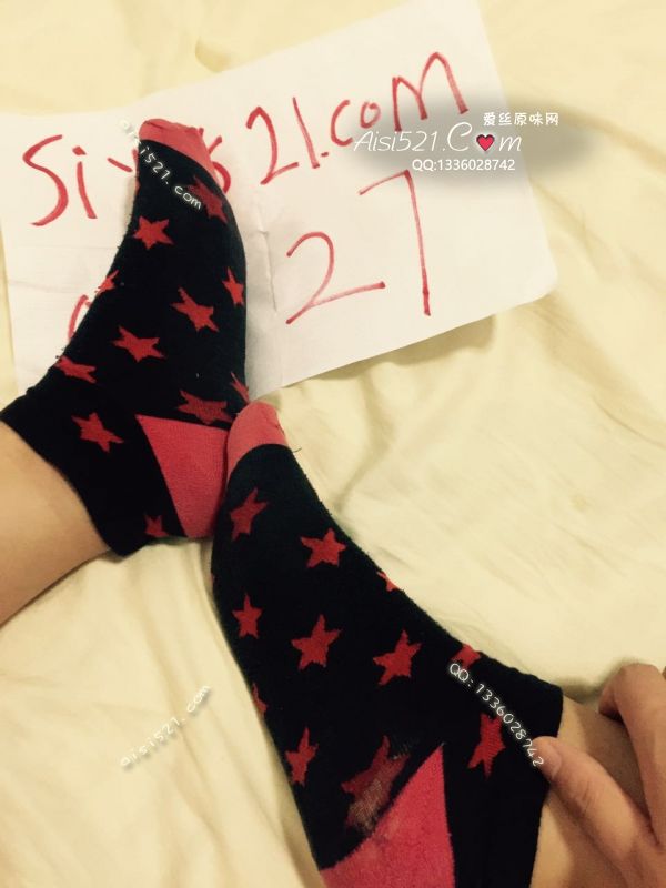 黑色红星休闲棉袜原味丝袜|袜类臭棉袜