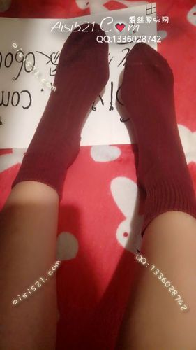 原味丝袜|袜类,臭棉袜,红色高腰小棉袜~