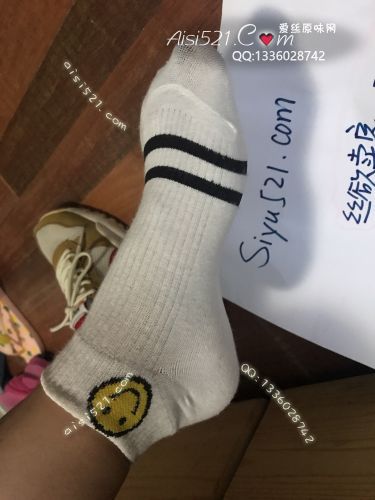 原味丝袜|袜类,臭棉袜,跑步笑脸短棉袜重口味四天汗津津
