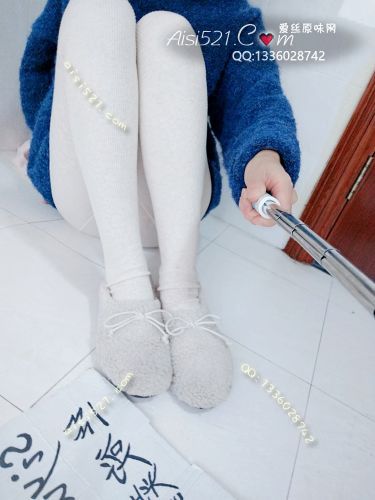 原味女鞋|鞋类,休闲平底,光脚穿毛毛鞋 绒底吸收了我脚底的味道超棒