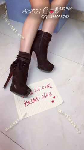 高跟短靴，小姐妹聚会逛街时穿。原味女鞋|鞋类高中短靴