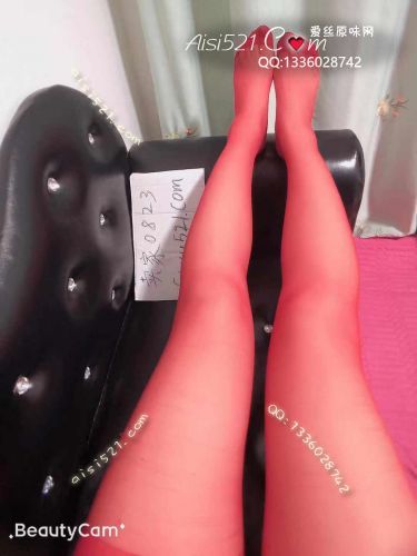 闲置大红色透肉原味丝袜|袜类其他原味袜类