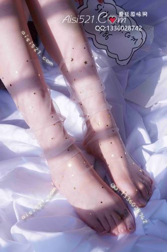 原味丝袜|袜类,臭短丝袜,香槟色透明薄纱月亮星星蕾丝短袜