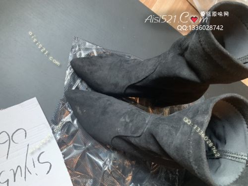 原味女鞋|鞋类,高中短靴,穿了很多次的高跟靴子