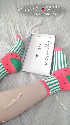 原味丝袜|袜类,臭棉袜,可爱西瓜棉袜，主人的袜袜不臭哦，是一种独特而迷人的汗香味，适合口味清淡的GG享用