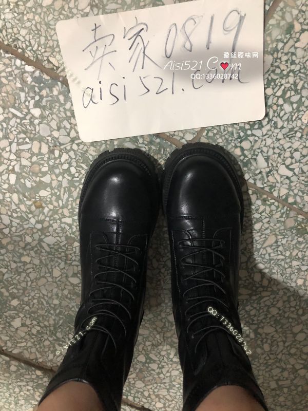 原味女鞋|鞋类,高中短靴,臭短靴太容易出汗了不透气臭死了