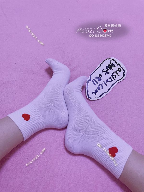 原味丝袜|袜类,臭棉袜,纯白小心心棉袜。学生臭棉袜