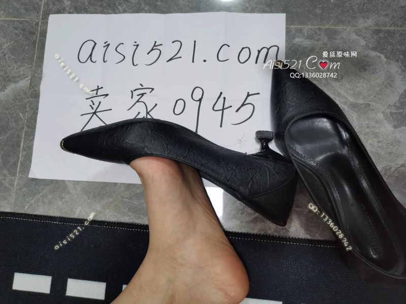 黑色性感短跟鞋原味女鞋|鞋类高中短跟