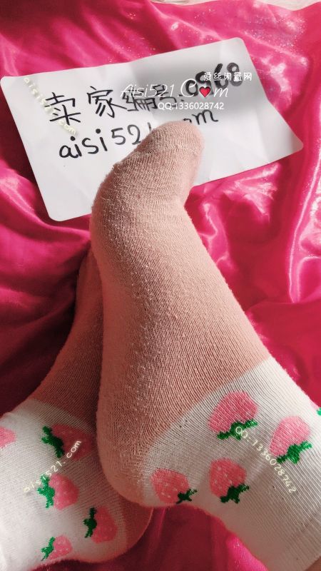 原味丝袜|袜类,臭棉袜,纯棉草莓多多棉袜 少女脚香 口味可定制 新人报道 欢迎惠顾