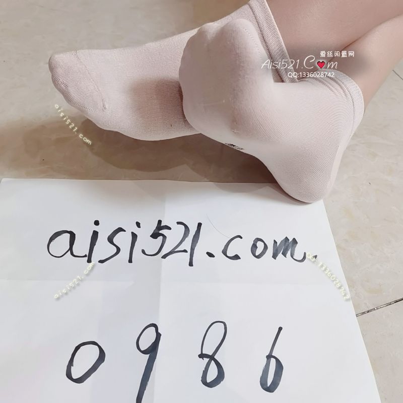 痕迹非常重 吸汗 散发酸臭的浅粉棉袜原味丝袜|袜类臭棉袜