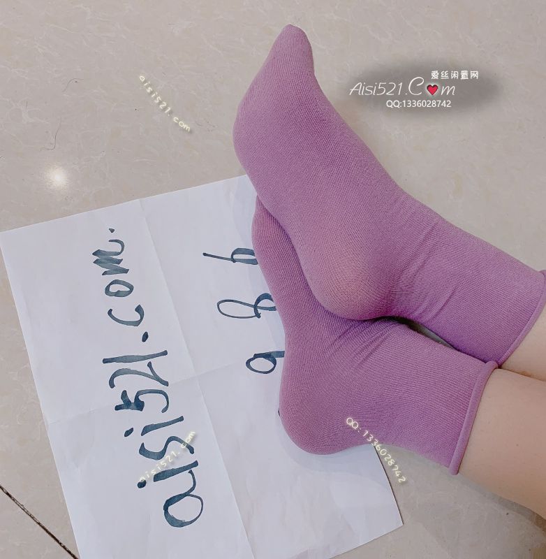 原味丝袜|袜类,臭棉袜,紫色酸臭跑步穿的臭棉袜